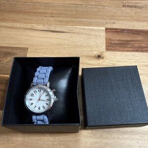 Olivia Pratt Solid Silicone Bold Numbers Women Watch